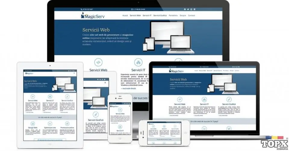 Design Web - Creare site web prezentare și Realizare magazin online