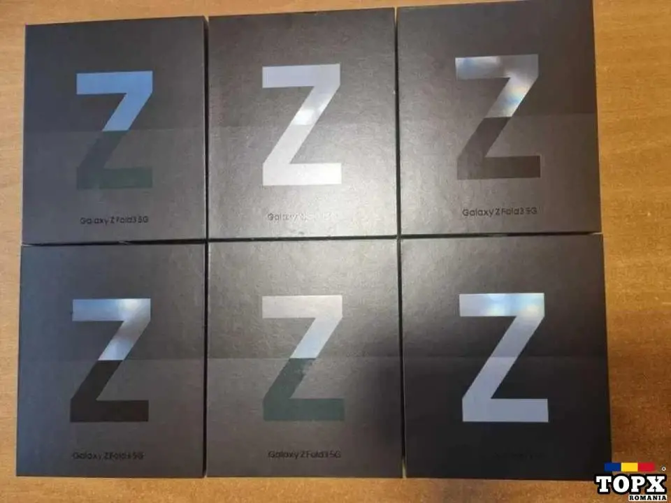 Samsung Z Fold 3 5G 512GB Black  12 gb ram  impecabil  garantie